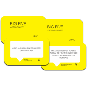 Kartenspiel „BIG FIVE“ – LINC Personality Profiler
