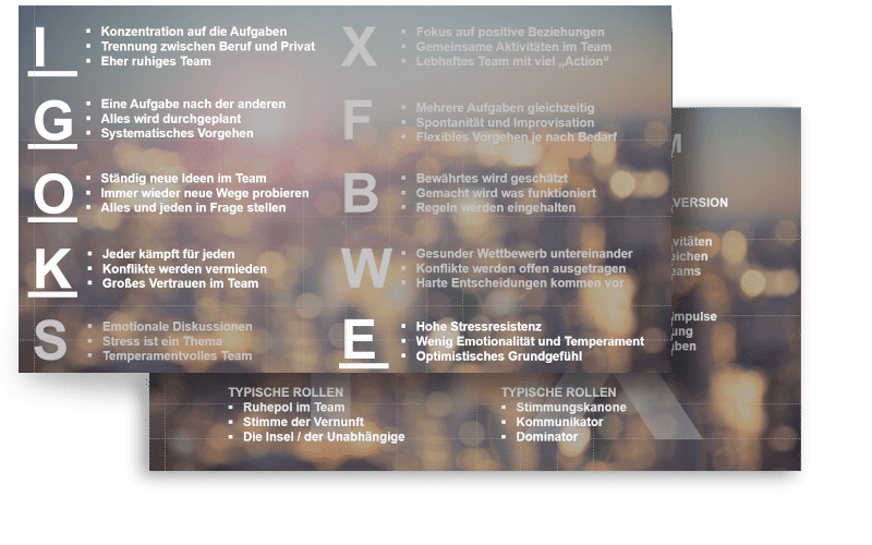 Teamentwicklung – LINC Personality Profiler